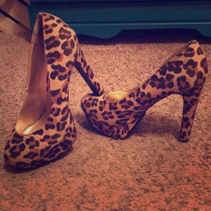 Cheetah Print heels